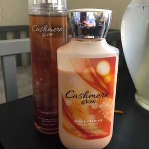 Cashmere perfume and lotion set